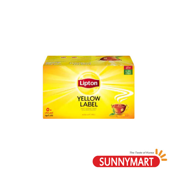 홍차 / Lipton Yellow Label Black Tea 50 Teabags