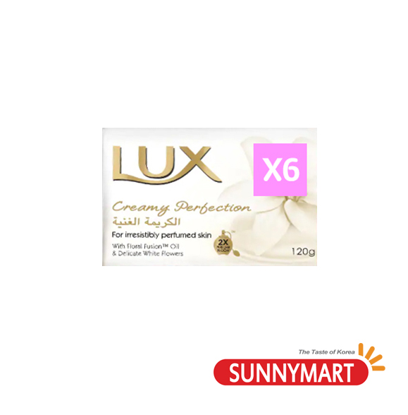 비누 / Lux Bar Soap Creamy Perfection 120gX6