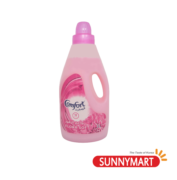 섬유유연제 / COMFORT FLORAL SOFT SCENTED PINK FABRIC SOFTENER 2L